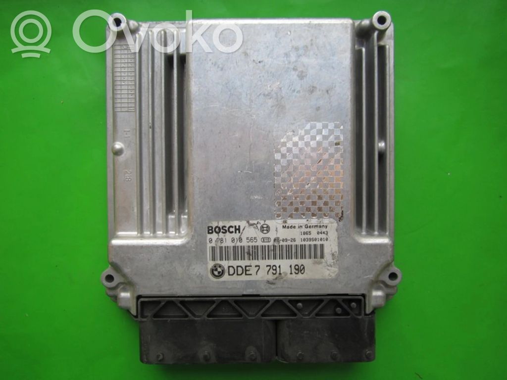 Unité de commande, module ECU de moteur   DDE7791190,0281010565