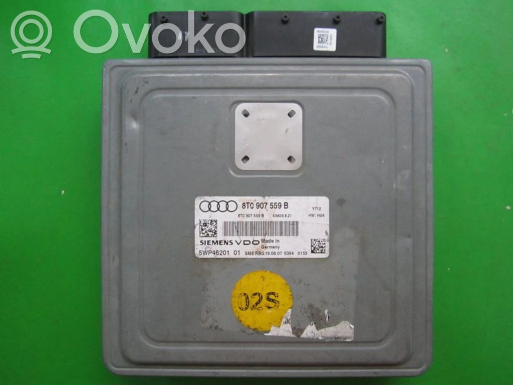 Engine control unit/module ECU   8T0907559B,5WP46201