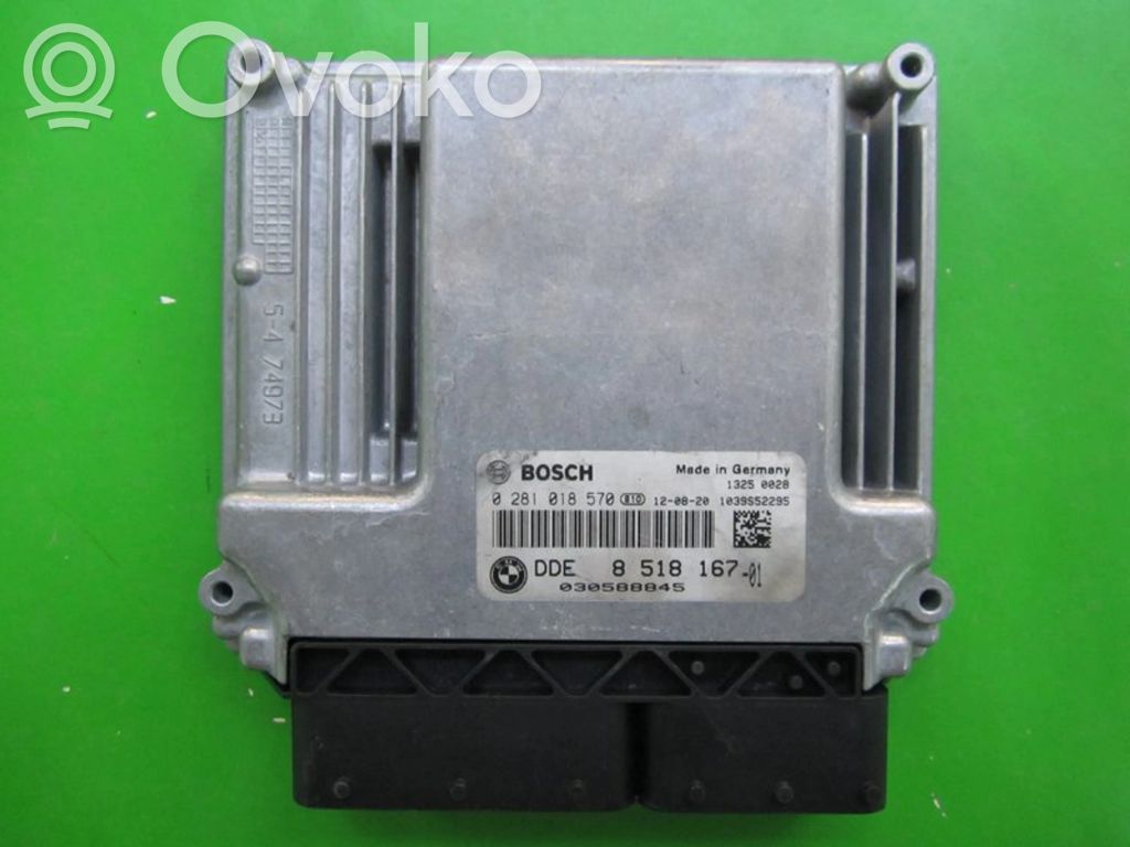 BMW 3 E90 E91 Galios (ECU) modulis 