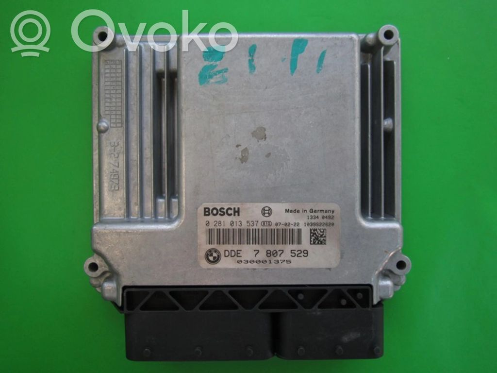 Unité de commande, module ECU de moteur   DDE7807529,0281013537