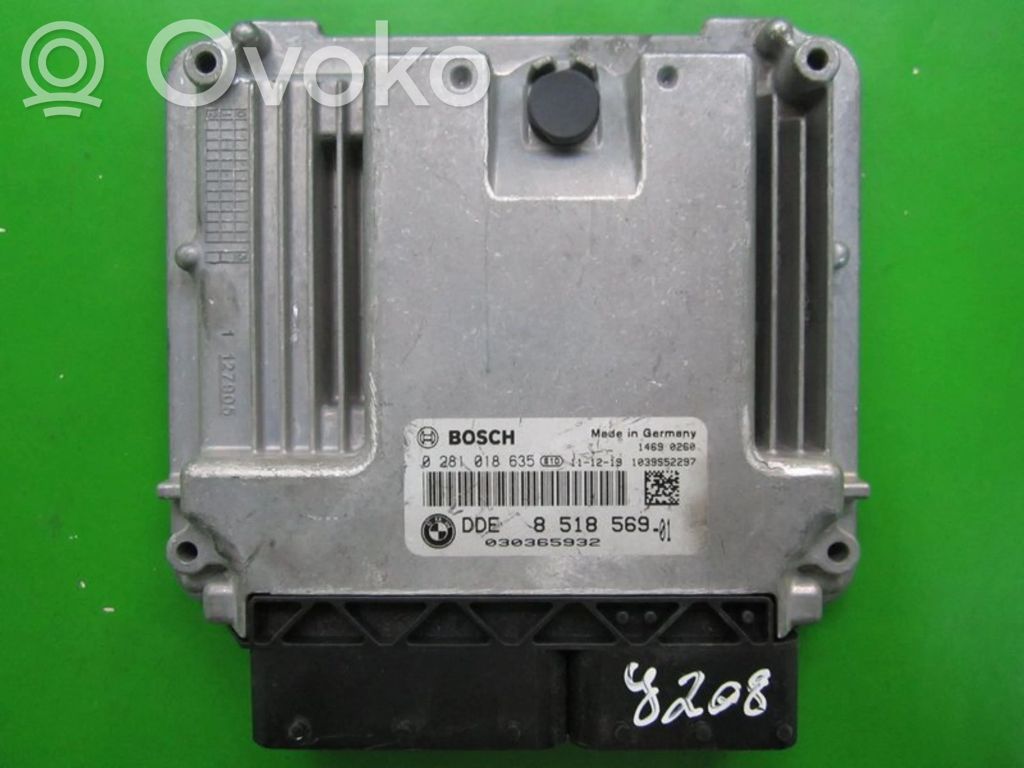 BMW 1 F20 F21 Komputer / Sterownik ECU silnika 