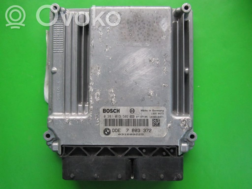 BMW 3 E90 E91 Unidad de control/módulo ECU del motor 