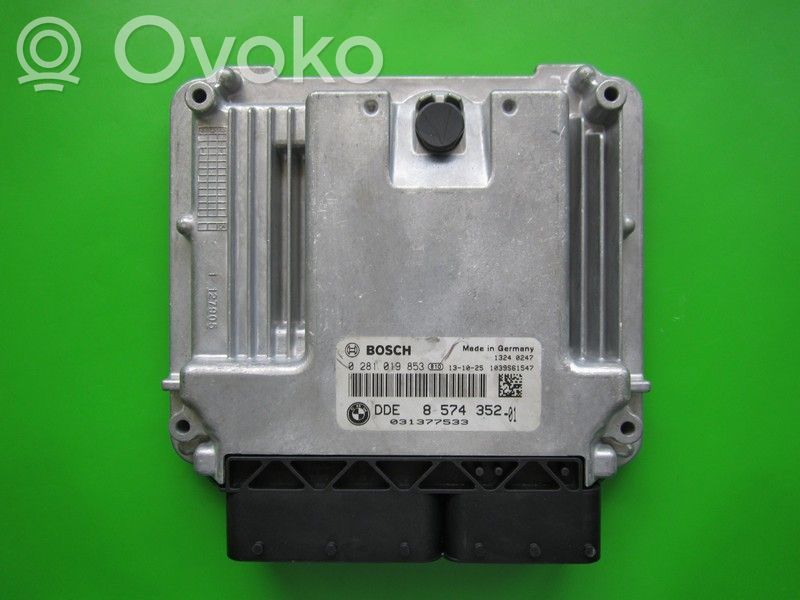 Unité de commande, module ECU de moteur   DDE8574352,0281019853