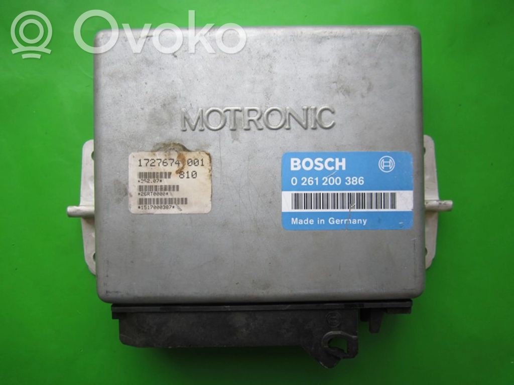 Engine control unit/module ECU   1727674,0261200386