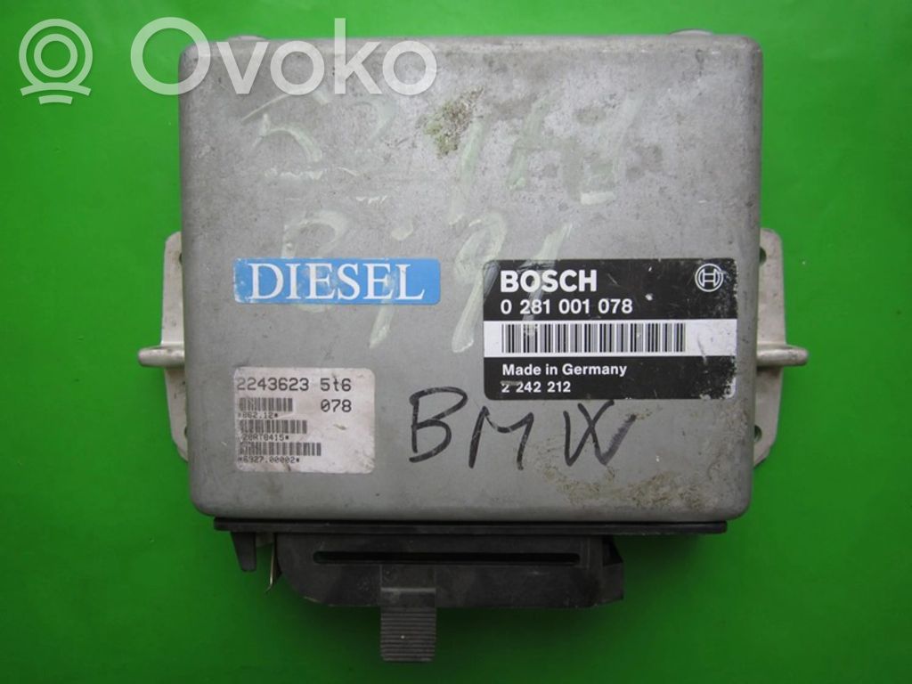 Unidad de control/módulo ECU del motor   2242212,0281001078