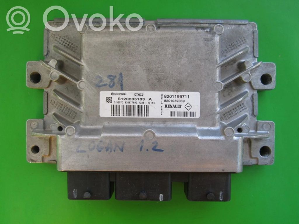 Dacia Logan I Engine control unit/module ECU 