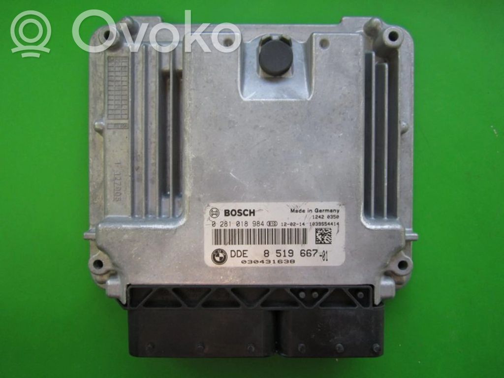 BMW 3 E90 E91 Engine control unit/module ECU 
