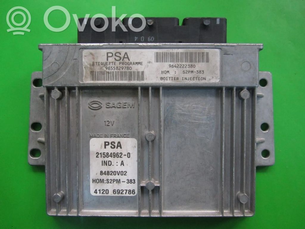 Citroen C3 Engine control unit/module ECU 