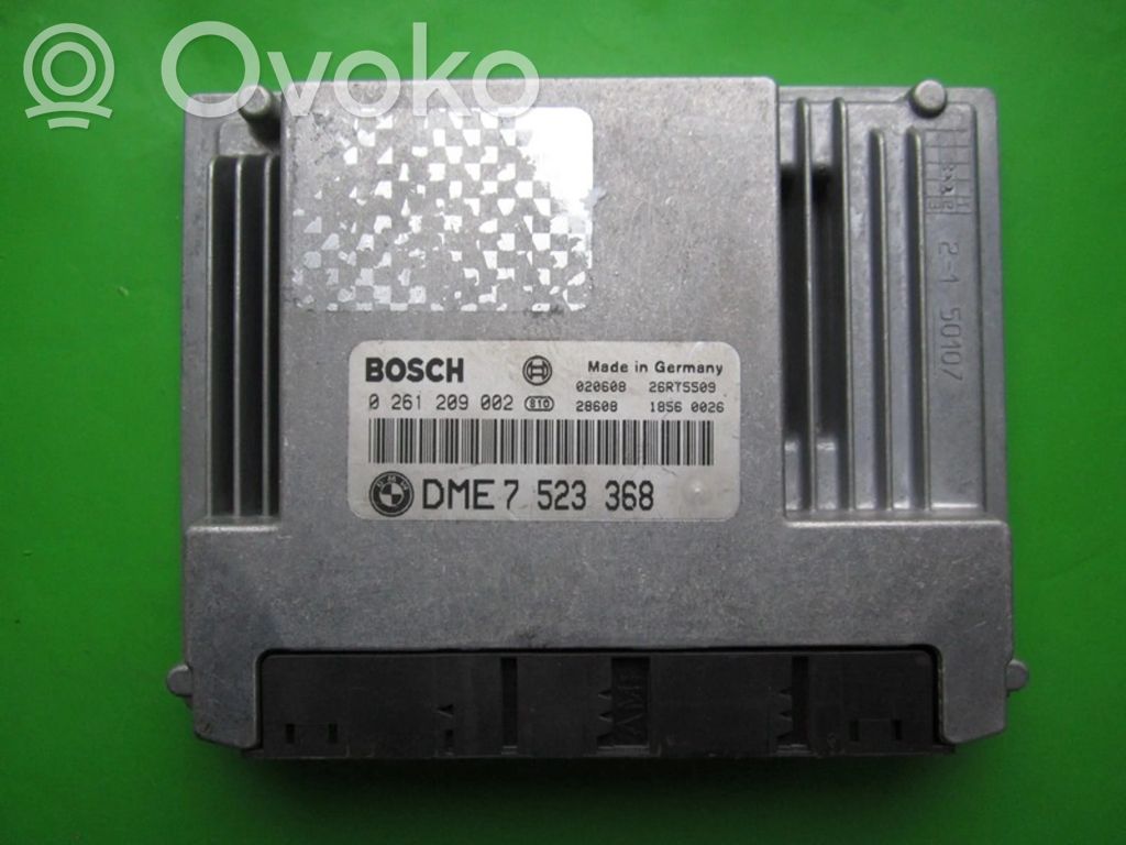 BMW 7 E65 E66 Блок управления двигателем ECU 