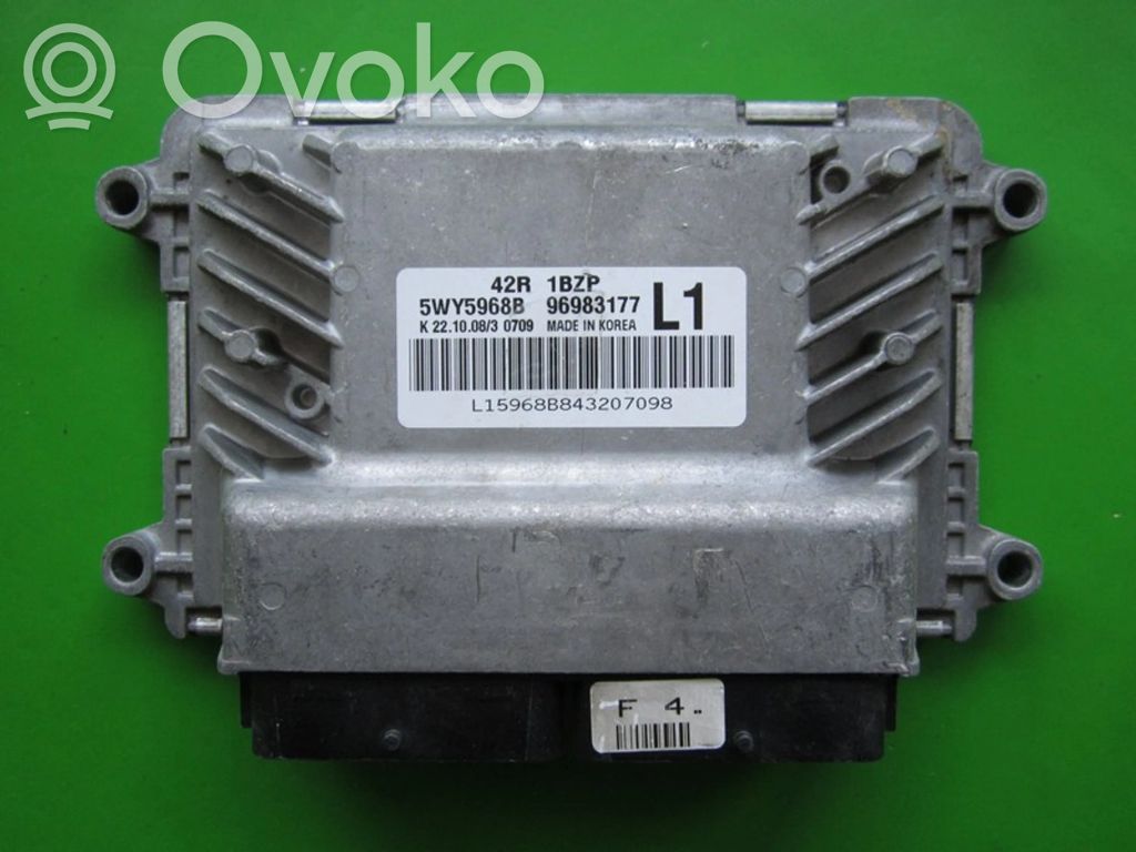 Chevrolet Aveo Moottorin ohjainlaite/moduuli (käytetyt) 