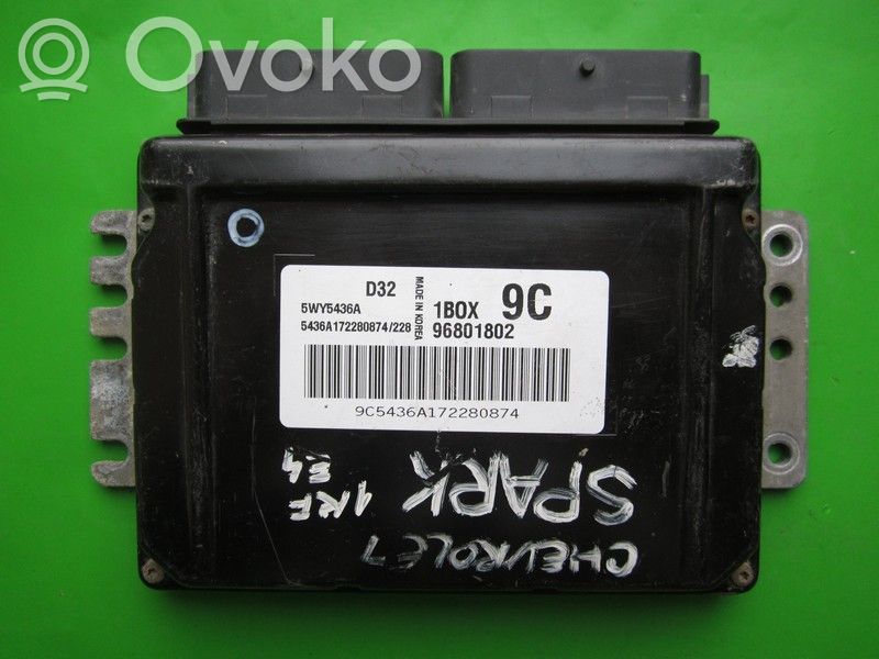 Chevrolet Spark Engine control unit/module ECU 
