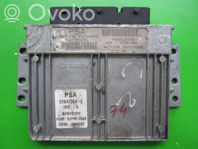 Citroen C3 Galios (ECU) modulis 