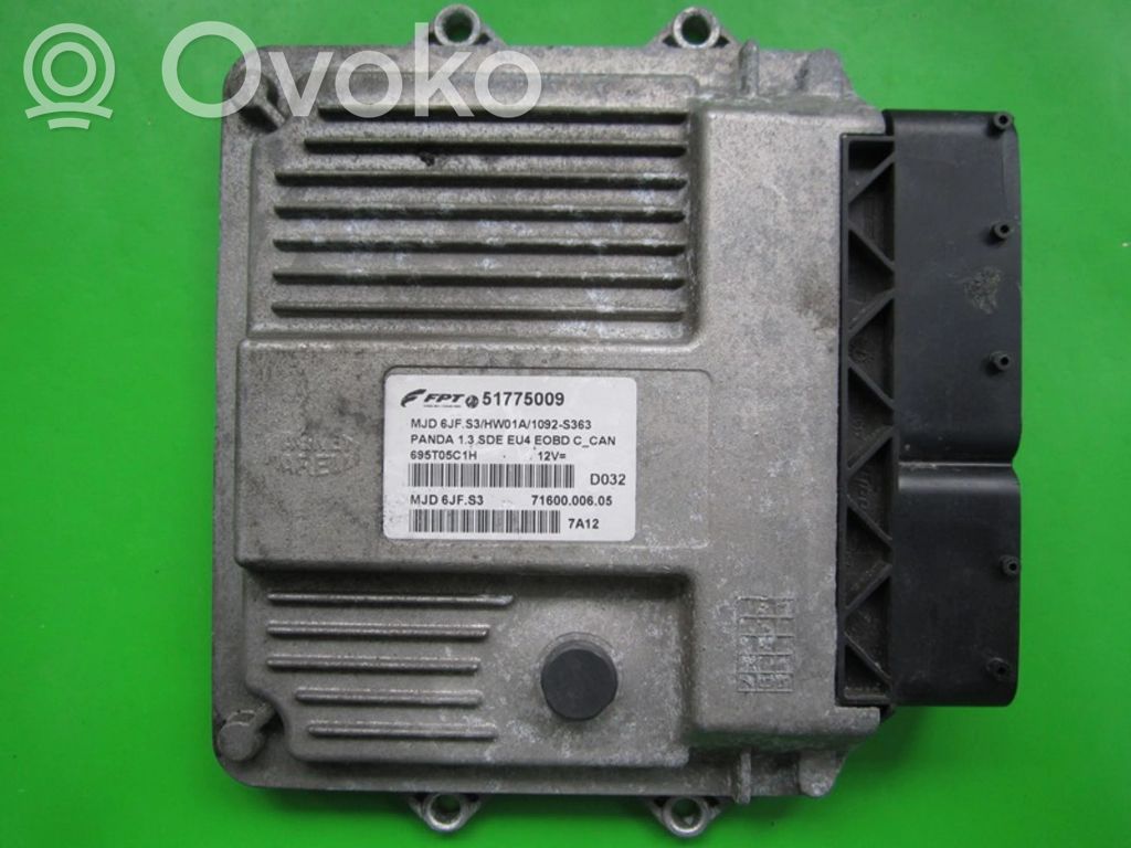 Engine control unit/module ECU   51775009,7160000605