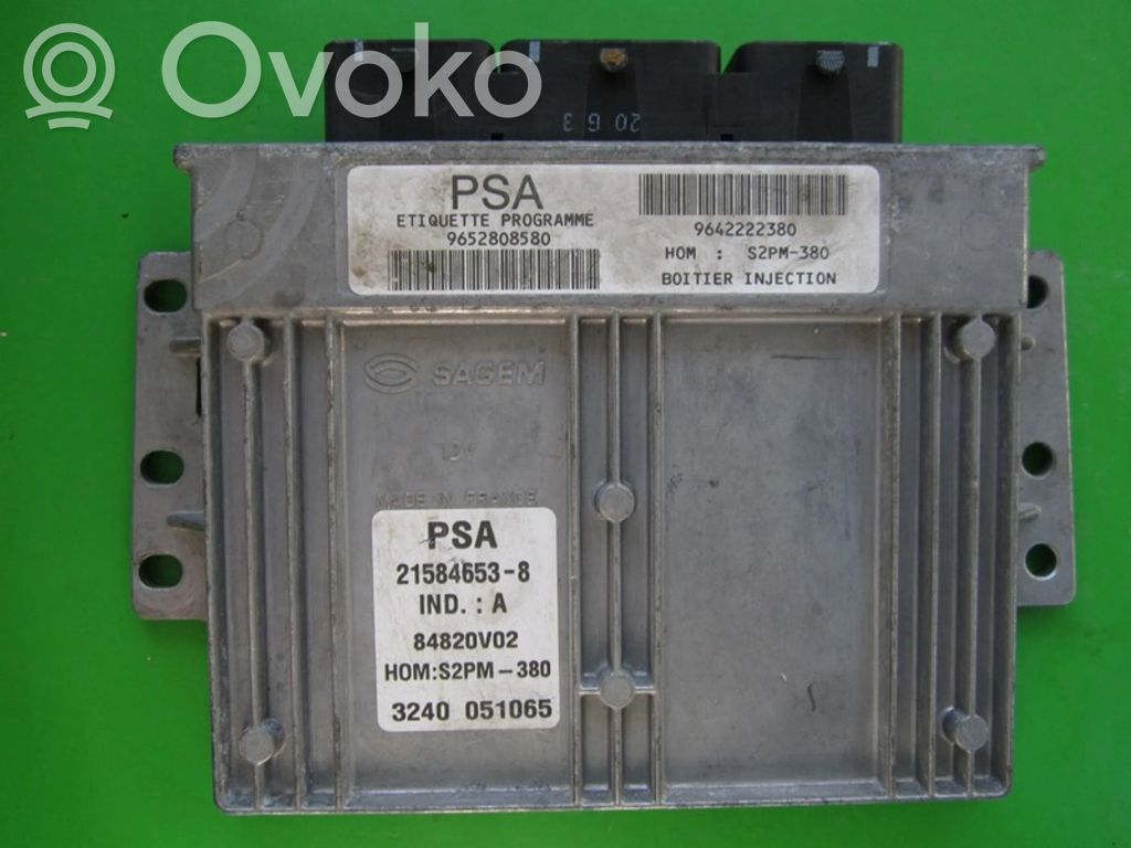 Citroen C3 Engine control unit/module ECU 