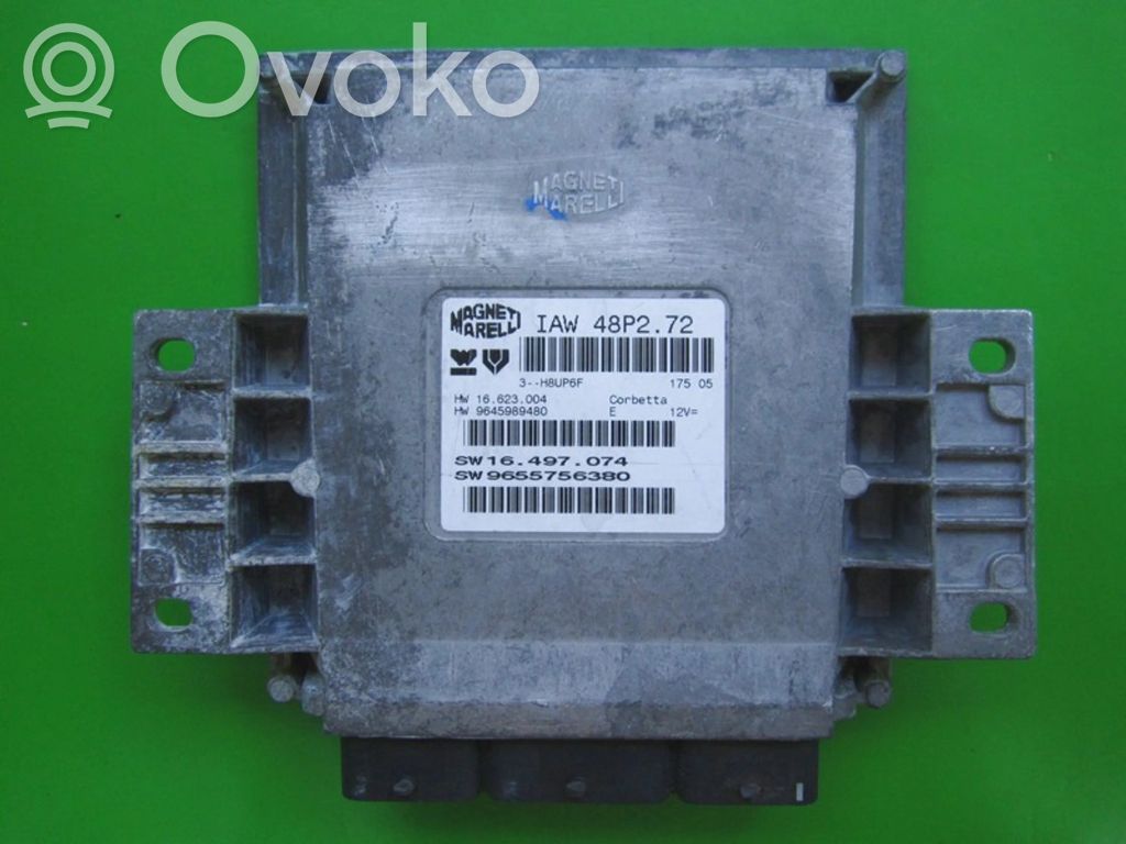 Citroen C3 Unité de commande, module ECU de moteur 