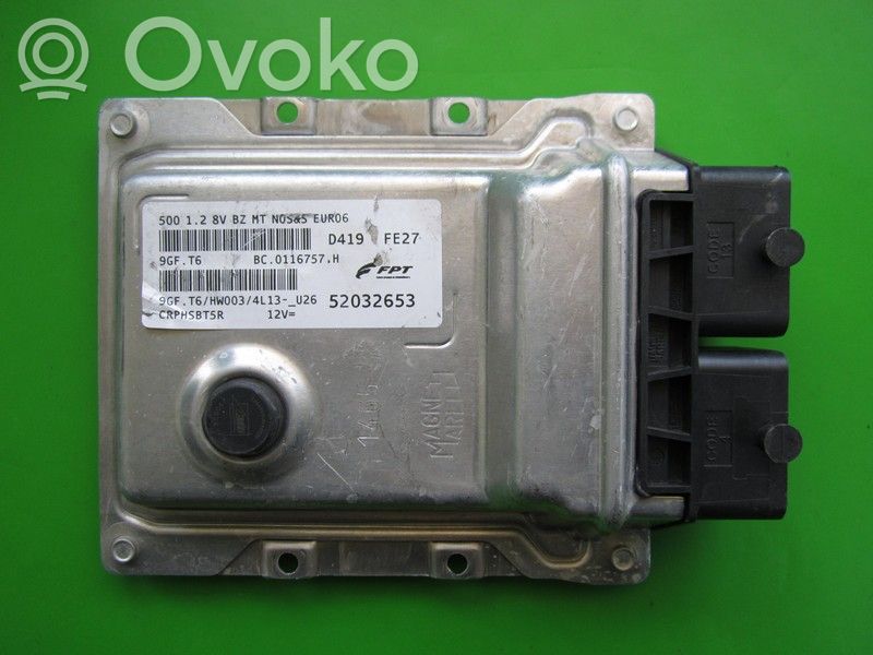 Fiat 500 Engine control unit/module ECU 