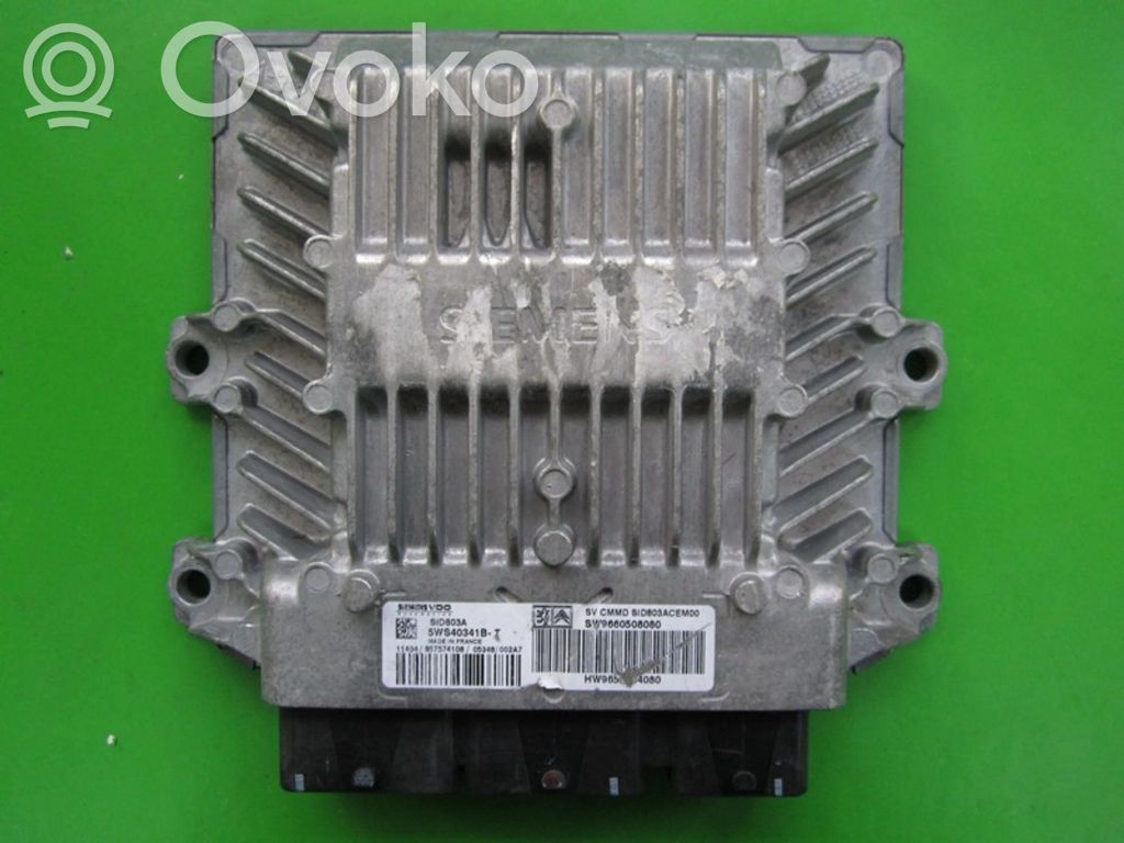 Citroen C4 I Engine control unit/module ECU 