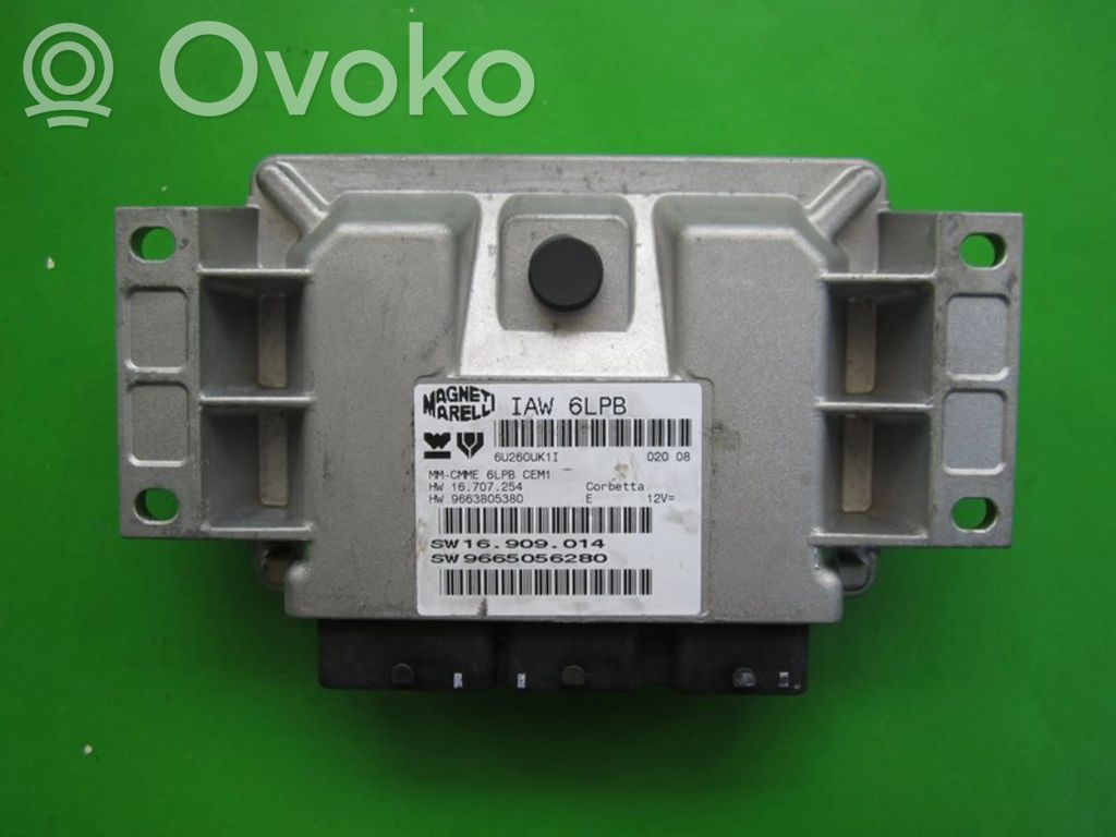 Citroen C4 I Picasso Engine control unit/module ECU 