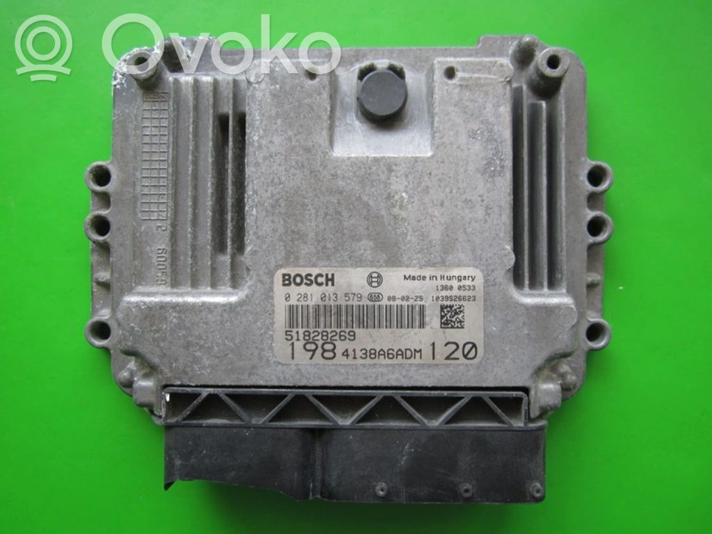 Engine control unit/module ECU   51828269,0281013579