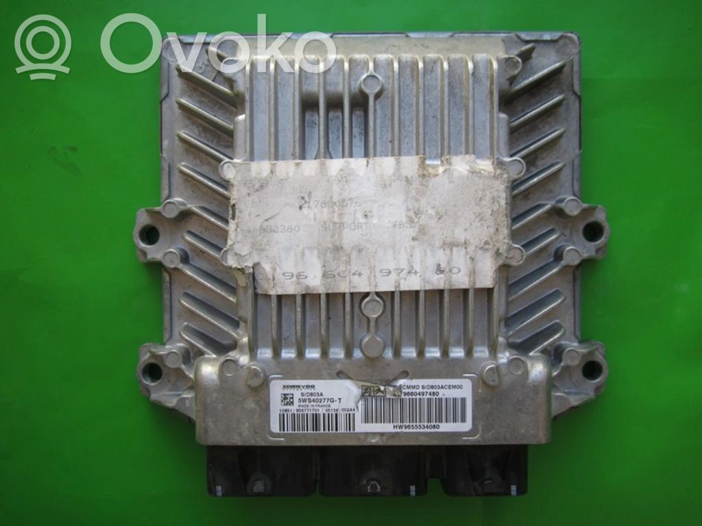 Citroen C4 I Unité de commande, module ECU de moteur 
