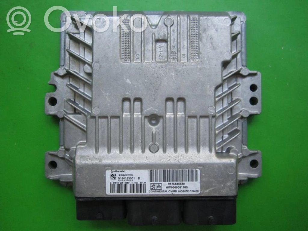 Citroen C4 II Unidad de control/módulo ECU del motor 