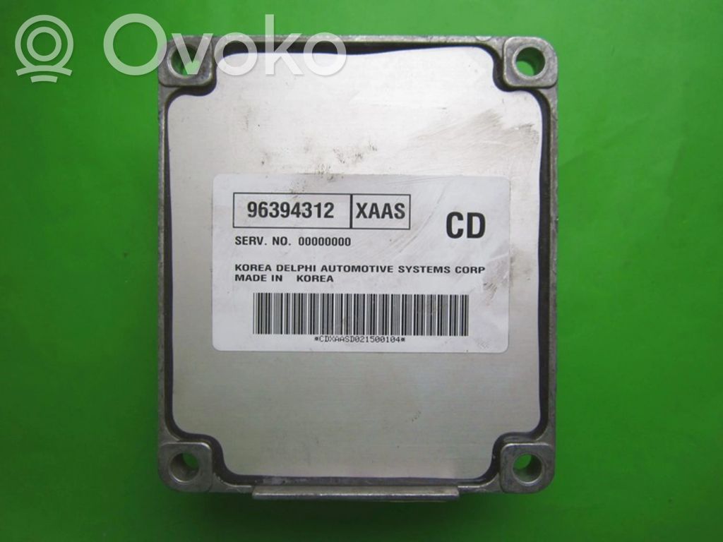 Engine control unit/module ECU   XAAS,96394312