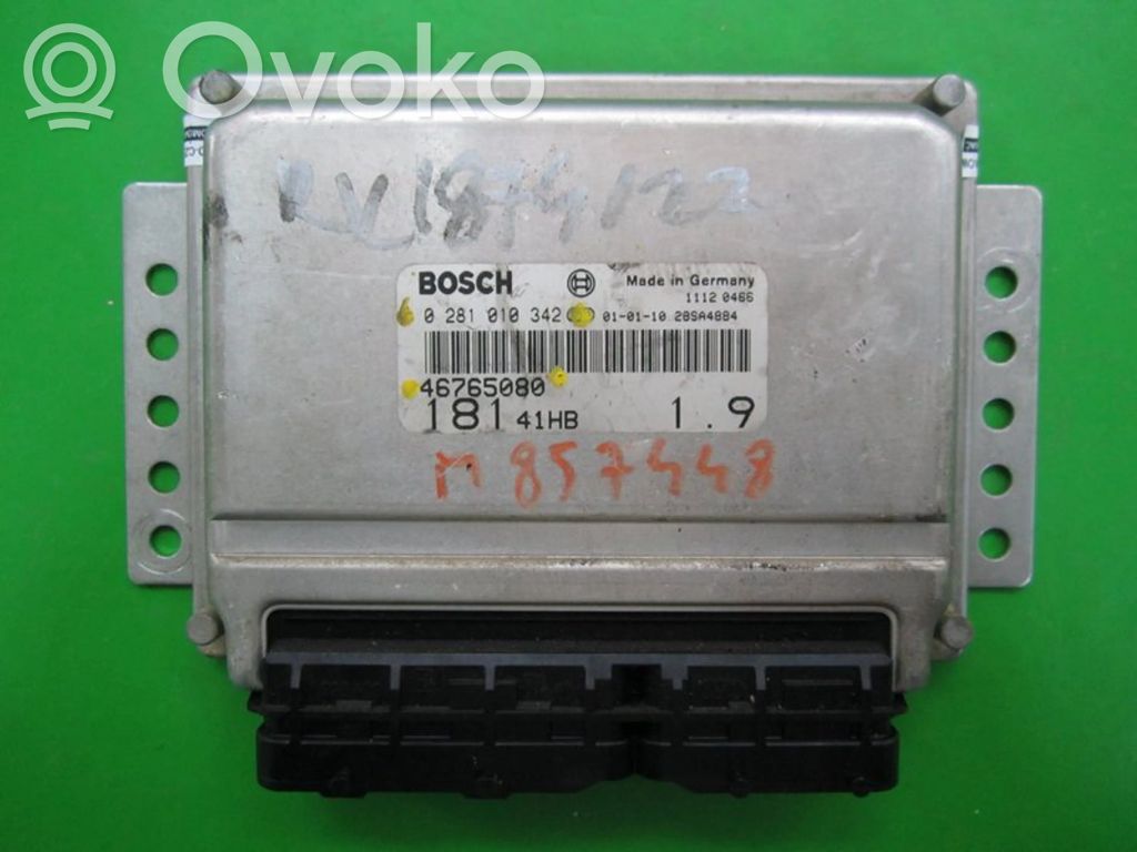 Engine control unit/module ECU   46765080,0281010342