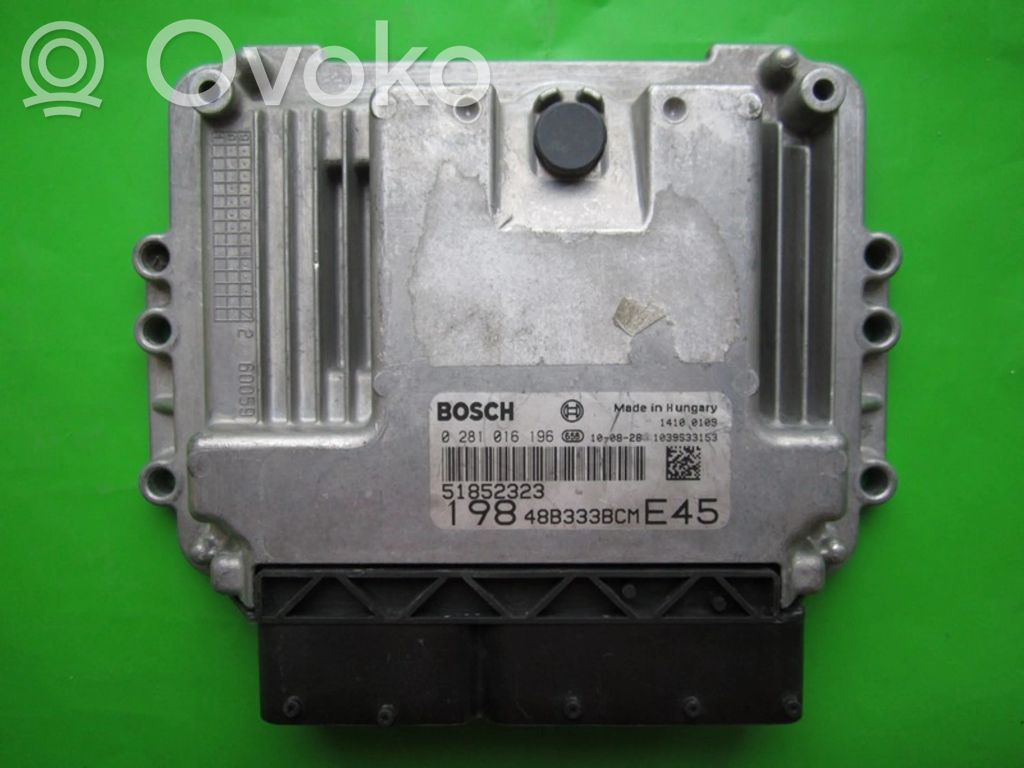 Fiat Bravo Unitate control motor/modul ECU 