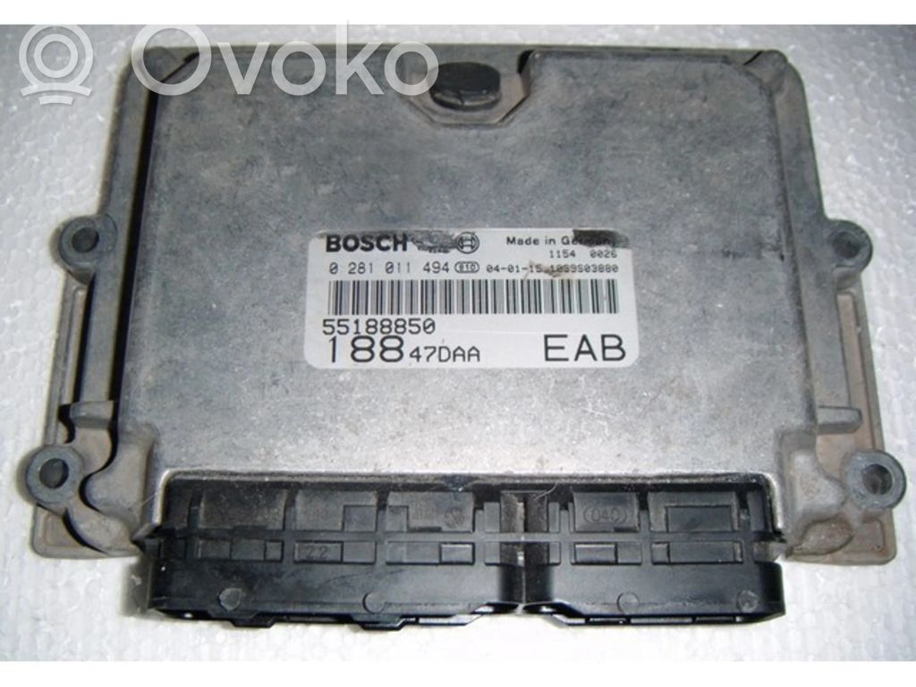 Fiat Punto (188) Engine control unit/module ECU 