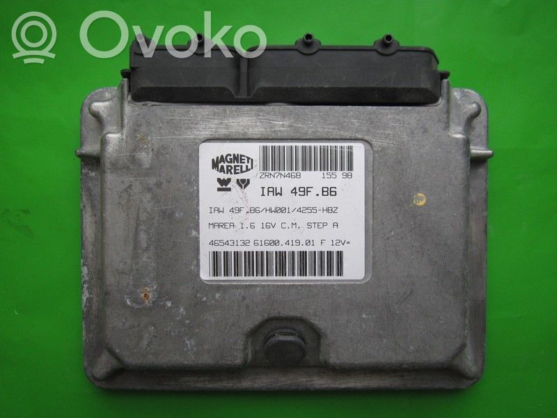 Engine control unit/module ECU   46543132,6160041901