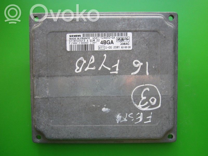 Engine control unit/module ECU   4S6112A650GA,S118107013A