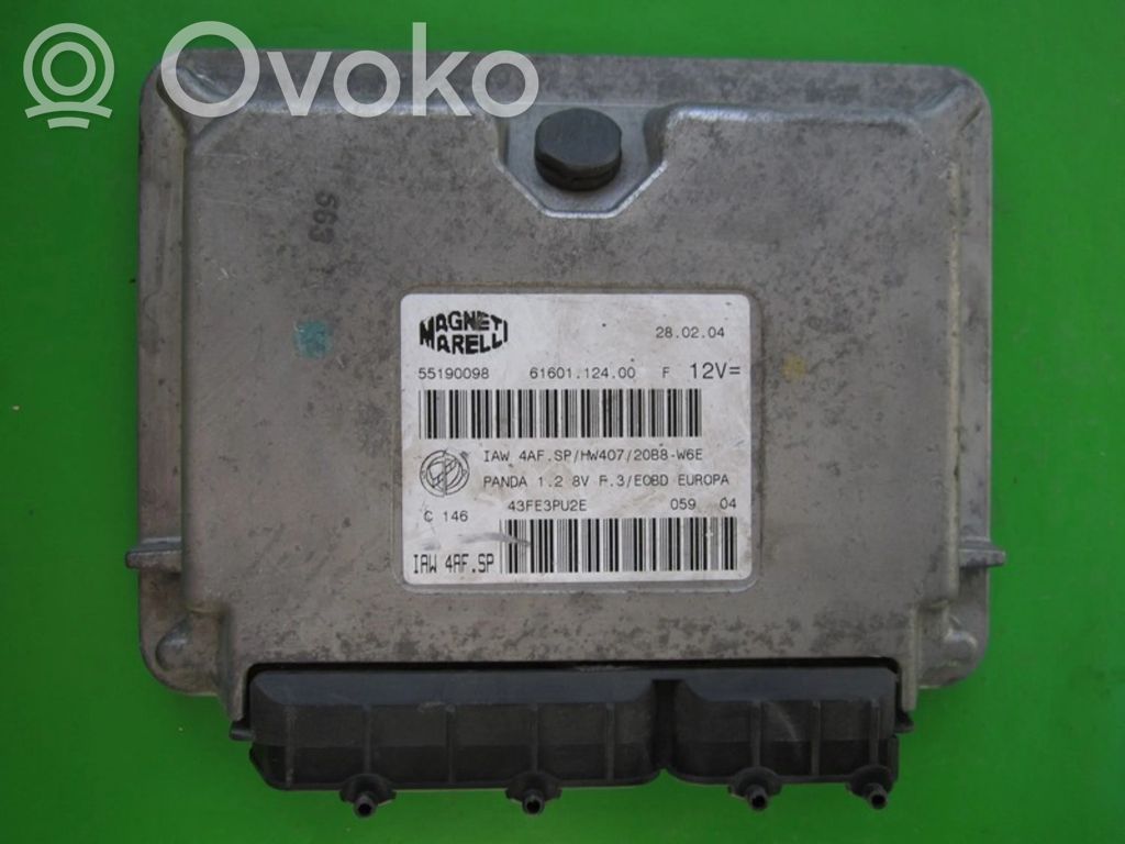 Engine control unit/module ECU   55190098,6160112400
