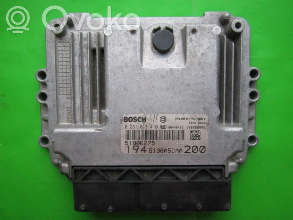 Engine control unit/module ECU   51806275,0281013410