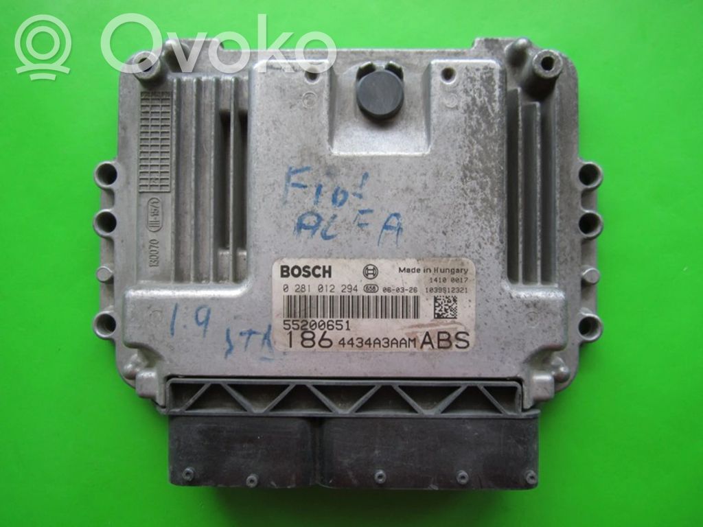 Fiat Multipla Engine control unit/module ECU 