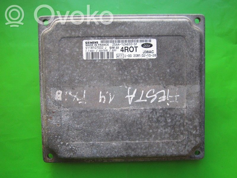 Engine control unit/module ECU   2S6A12A650SF,S118107002J