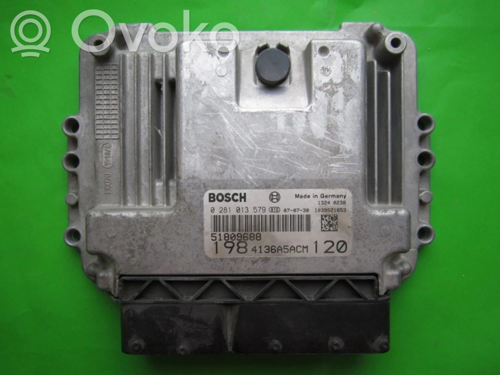 Engine control unit/module ECU   51809688,0281013579