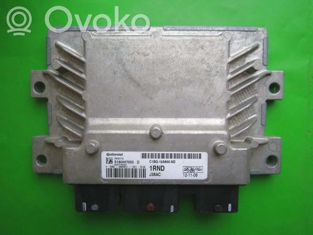 Engine control unit/module ECU   C1BG12A650ND,S180047053D