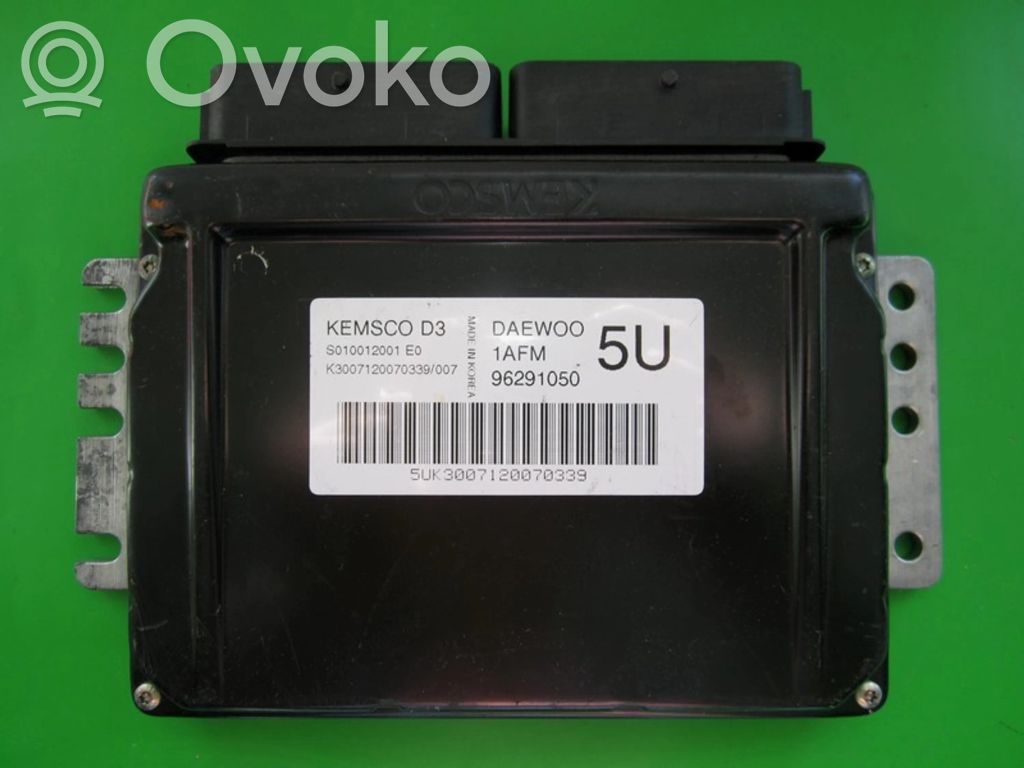 Unité de commande, module ECU de moteur   96291050,S010012001E0