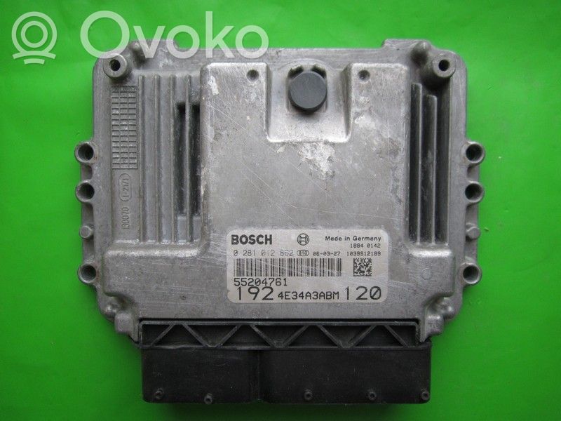 Engine control unit/module ECU   55204761,0281012862