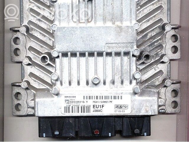 Engine control unit/module ECU   7G9112A650PF,5WS40591GT