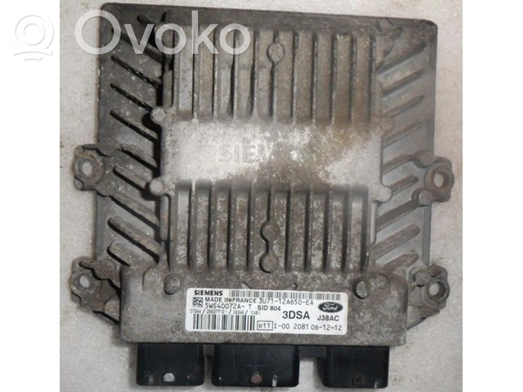 Ford Fiesta Engine control unit/module ECU 