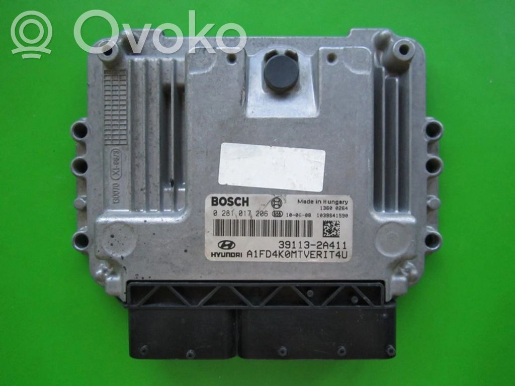 Engine control unit/module ECU   391132A411,0281017206