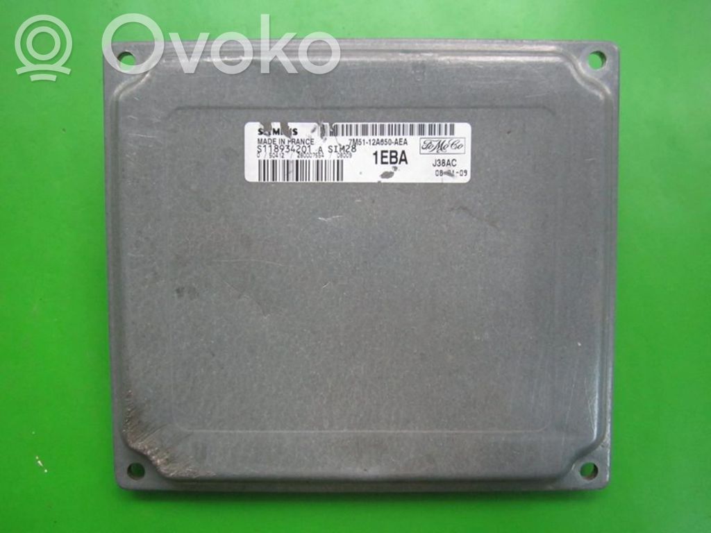 Unidad de control/módulo ECU del motor   7M5112A650AEA,S118934201A
