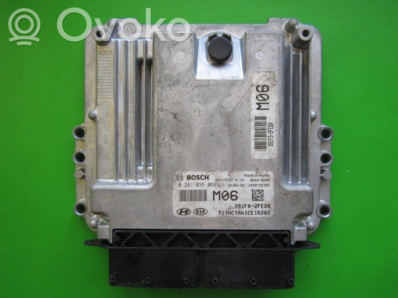 Engine control unit/module ECU   391F02FED0,0281035069
