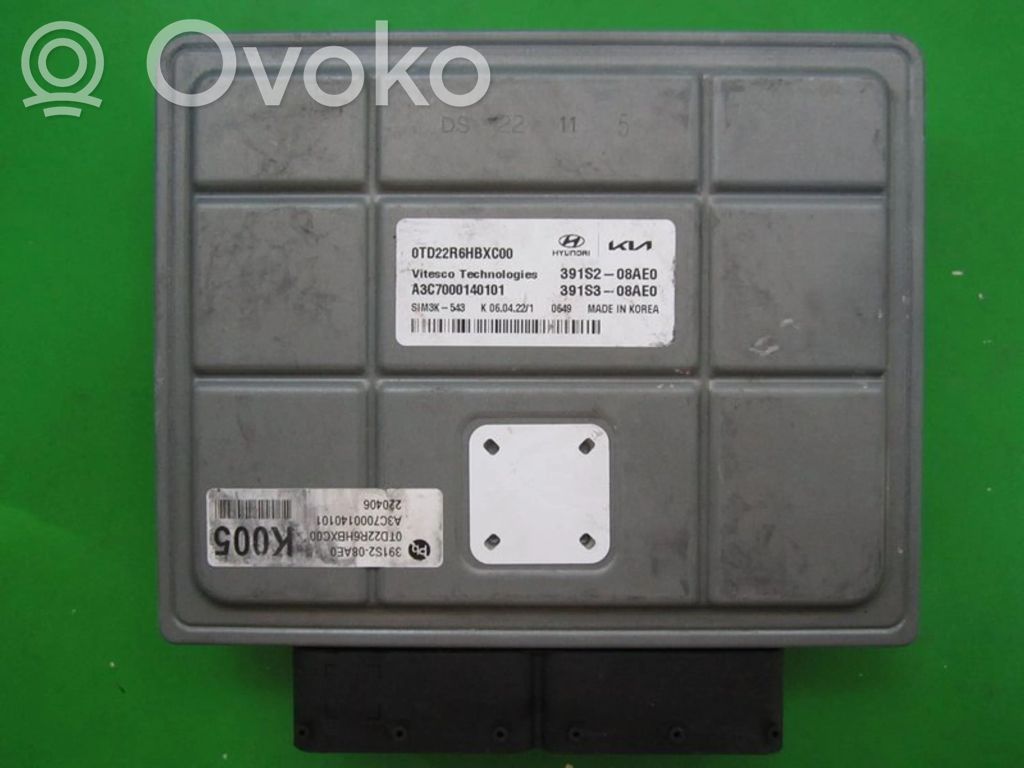KIA Niro Unidad de control/módulo ECU del motor 