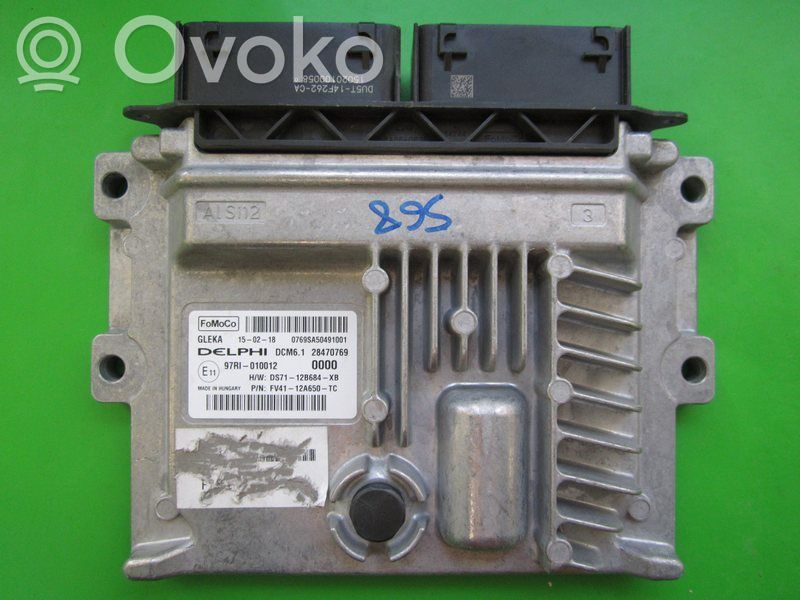 Engine control unit/module ECU   FV4112A650TC,28470769