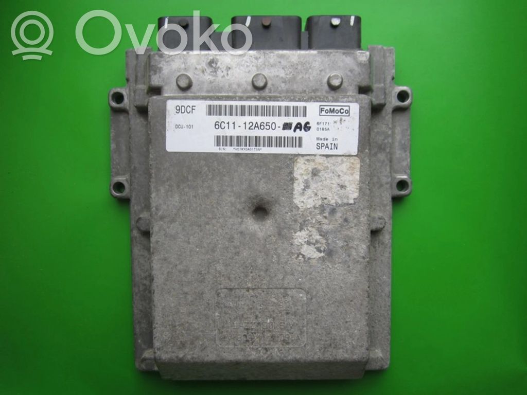 Unité de commande, module ECU de moteur   6C1112A650AG,9DCF