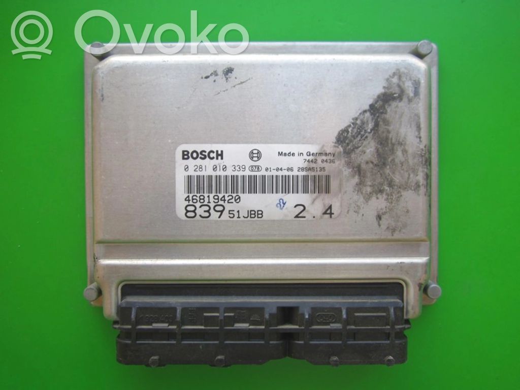 Lancia Lybra Engine control unit/module ECU 