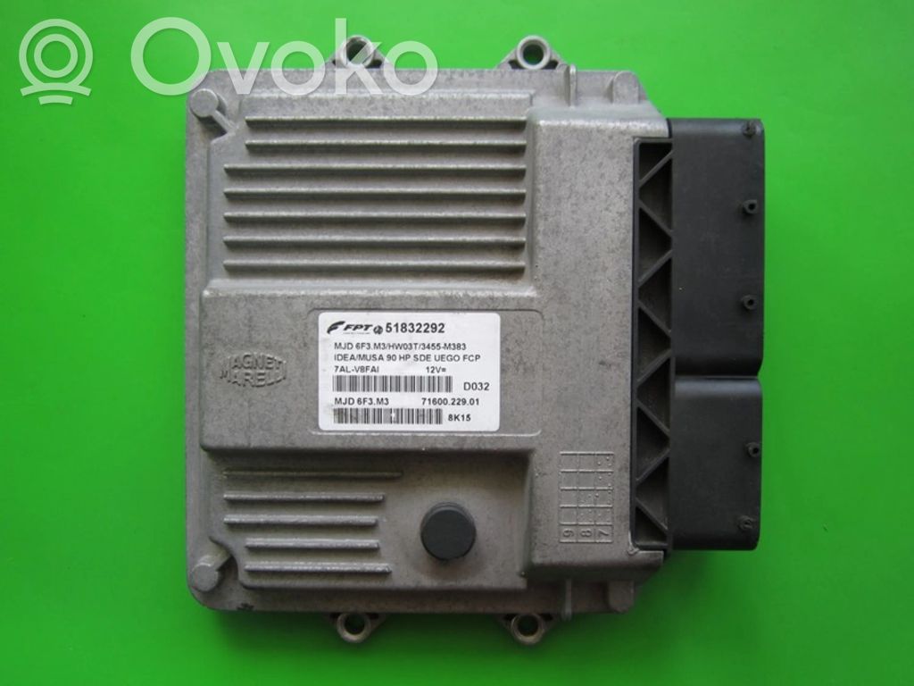 Lancia Musa Engine control unit/module ECU 