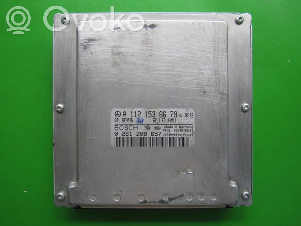 Mercedes-Benz CLK A209 C209 Engine control unit/module ECU 